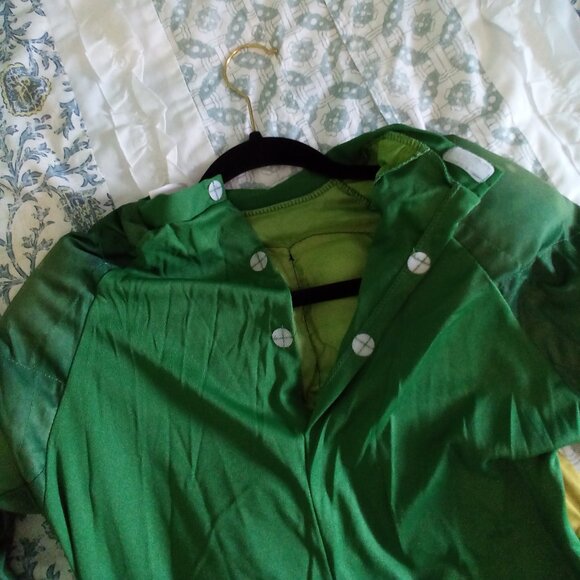 NICKELODEON RAPHAEL TEENAGE MUTANT NINJA TURTLES COSTUME MUSCLE BODYSUIT 12-14 L - Picture 5 of 11